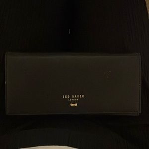 Ted baker wallet purse woman black classic